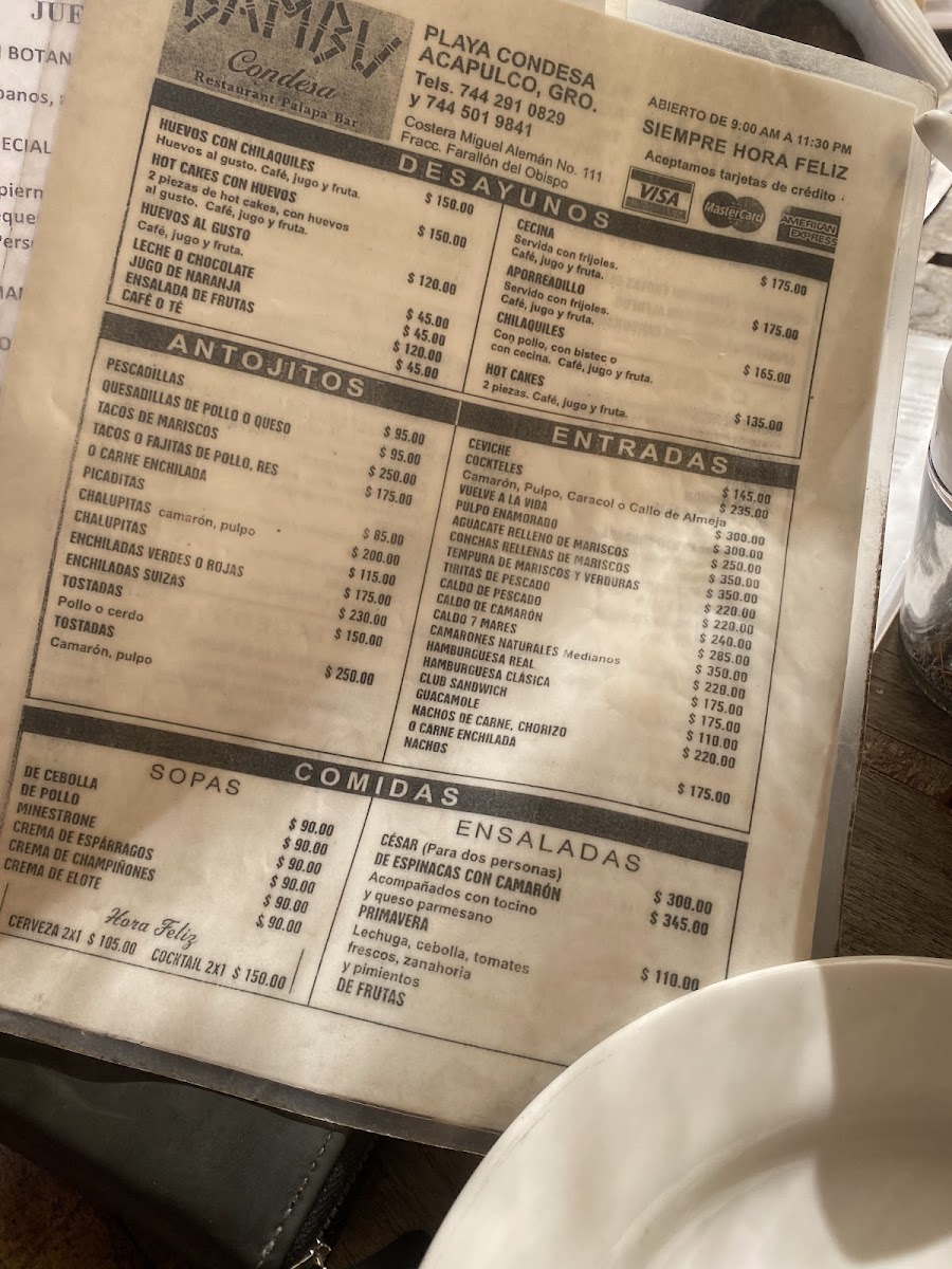 Bambú Condesa Menu - Image 6